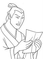 kolorowanki Mulan Disney numer 41